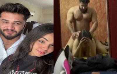 Hunk guy doggy sex with chubby girlfriend viral MMS